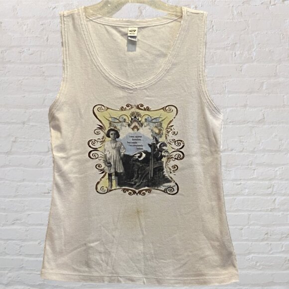 KAVIO! -- White "T" w/Image: "I May Appear Harmless..But I'm Completely Badass" - Picture 10 of 16